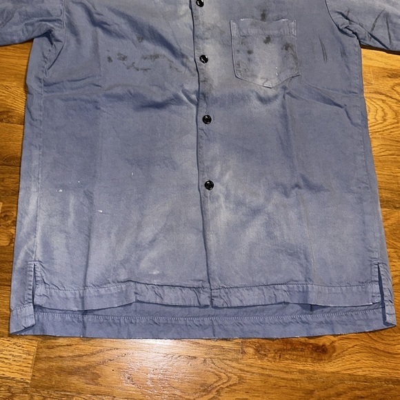 John Elliot - Men’s Camp Shirt - Blue - Size 1 - Picture 6 of 15